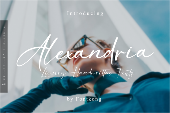 Alexandria: Crafting Elegance with a Handwritten Touch