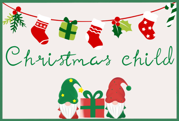 Christmas Child: A Handwritten Font for Your Creative Projects