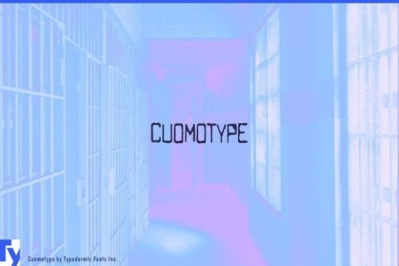 Cuomotype: The Distressed Typewriter Font with Character