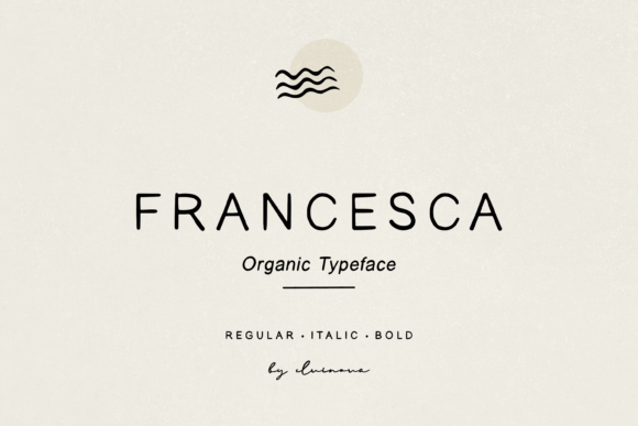 Francesca: The Handwritten Sans-Serif for Friendly Designs