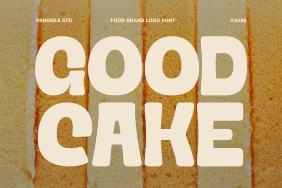 Good Cake: The Playful Font for Sweet Branding