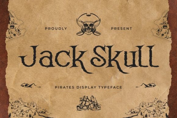 Jack Skull: The Pirate Font for Adventure-Driven Design