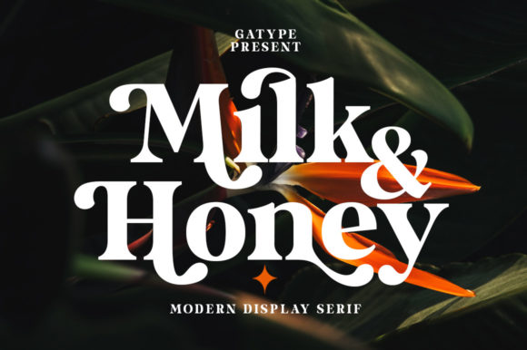 Milk and Honey: A Bold Serif for Modern Design