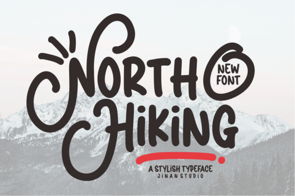 North Hiking: A Sans Serif for Modern, Friendly Branding