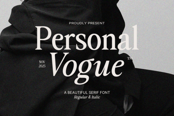 Personal Vogue: A Typeface for Commanding Elegance
